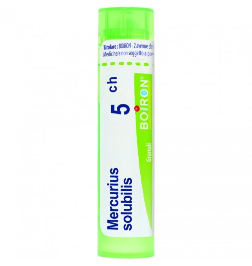 MERCURIUS SOLUBILIS 5 CH GRANULI - Farmamood