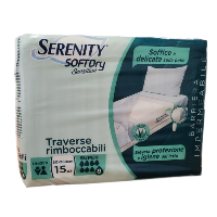 SERENITY TRAVERSA SD SENSITIVE SUPER 60X90 CM 15 PEZZI - Farmamood