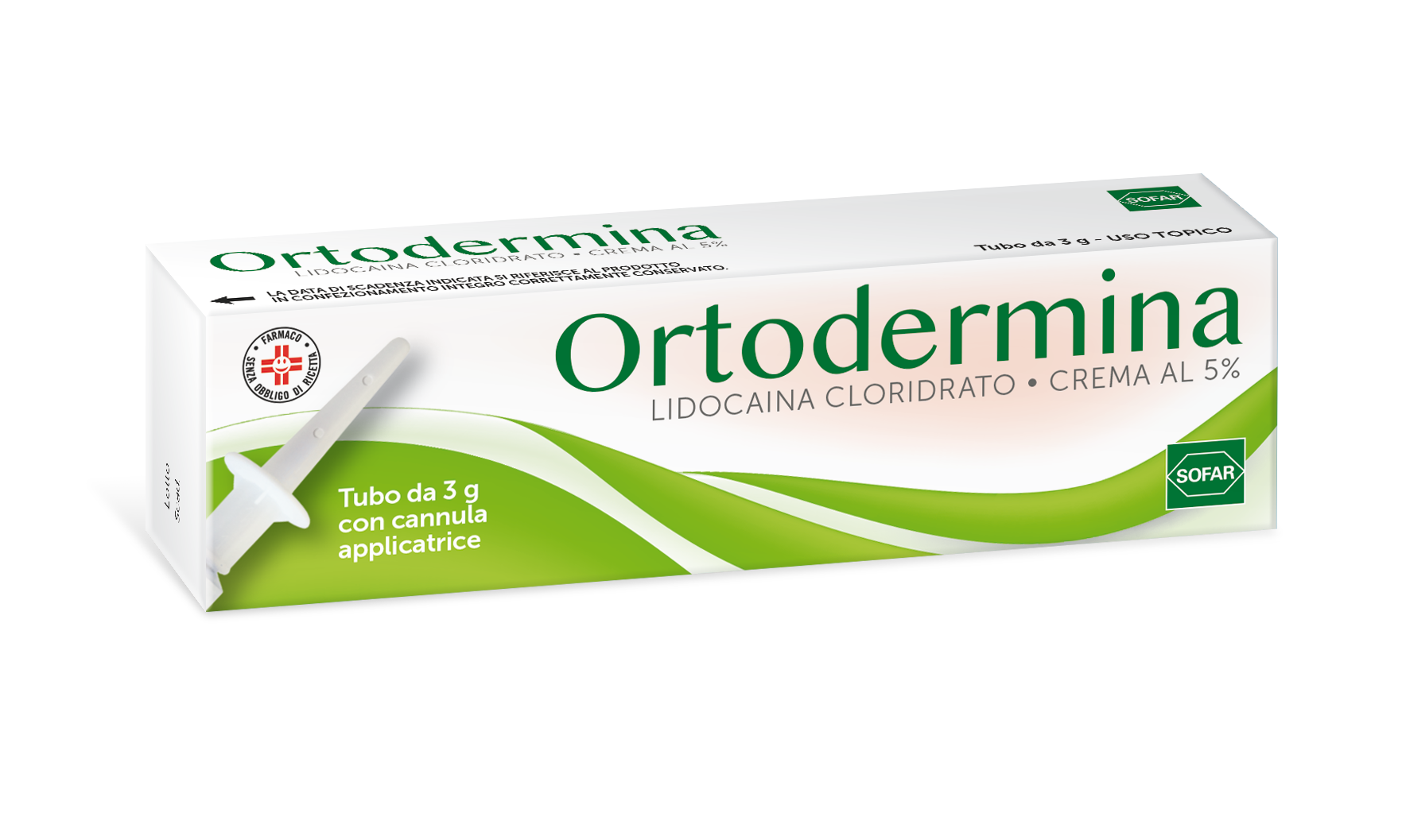 ORTODERMINA*CREMA 3G 5% - Farmamood