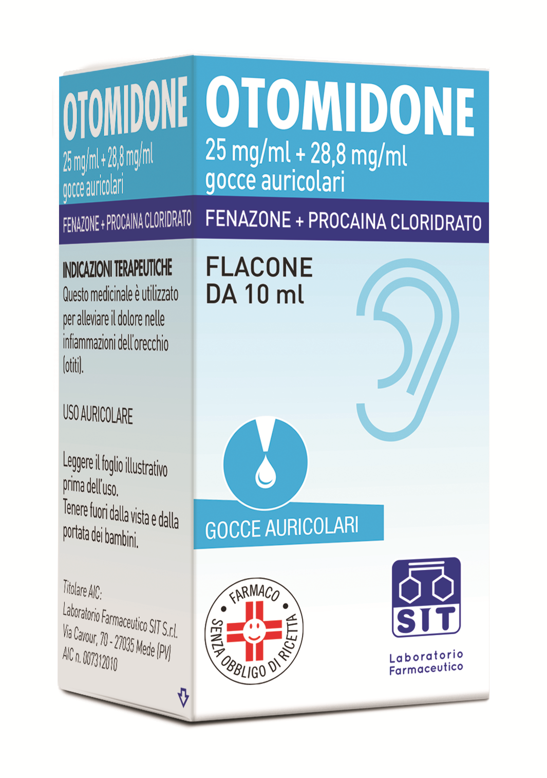 OTOMIDONE*GTT OTO 10ML - Farmamood