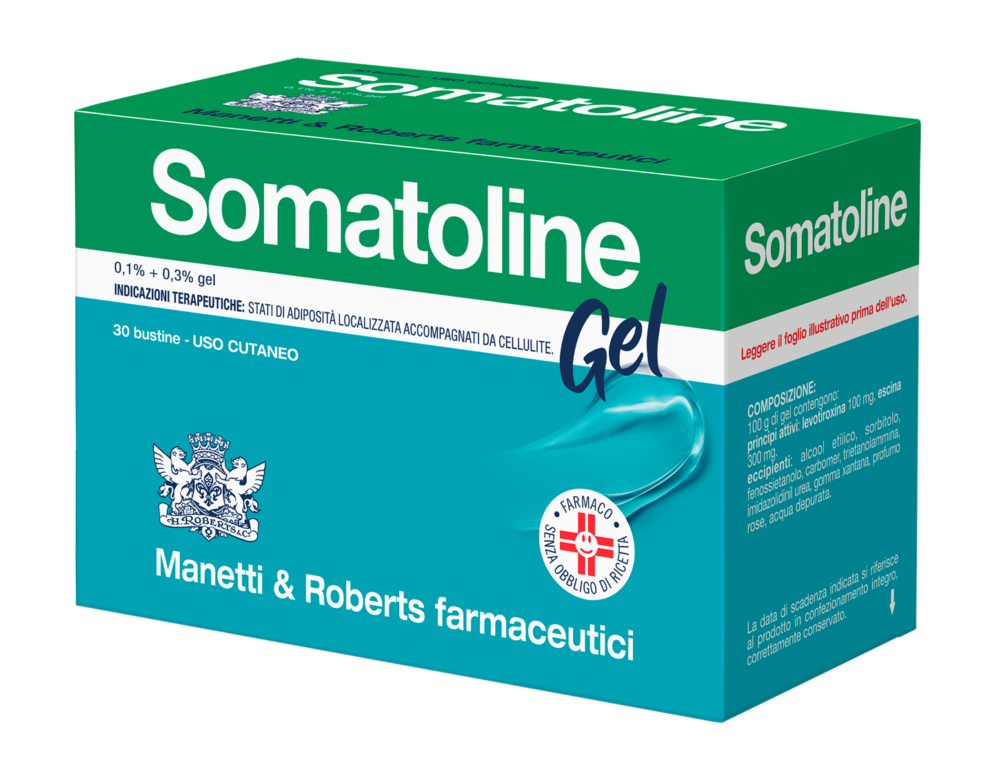 SOMATOLINE*GEL 30BUST 10G - Farmamood
