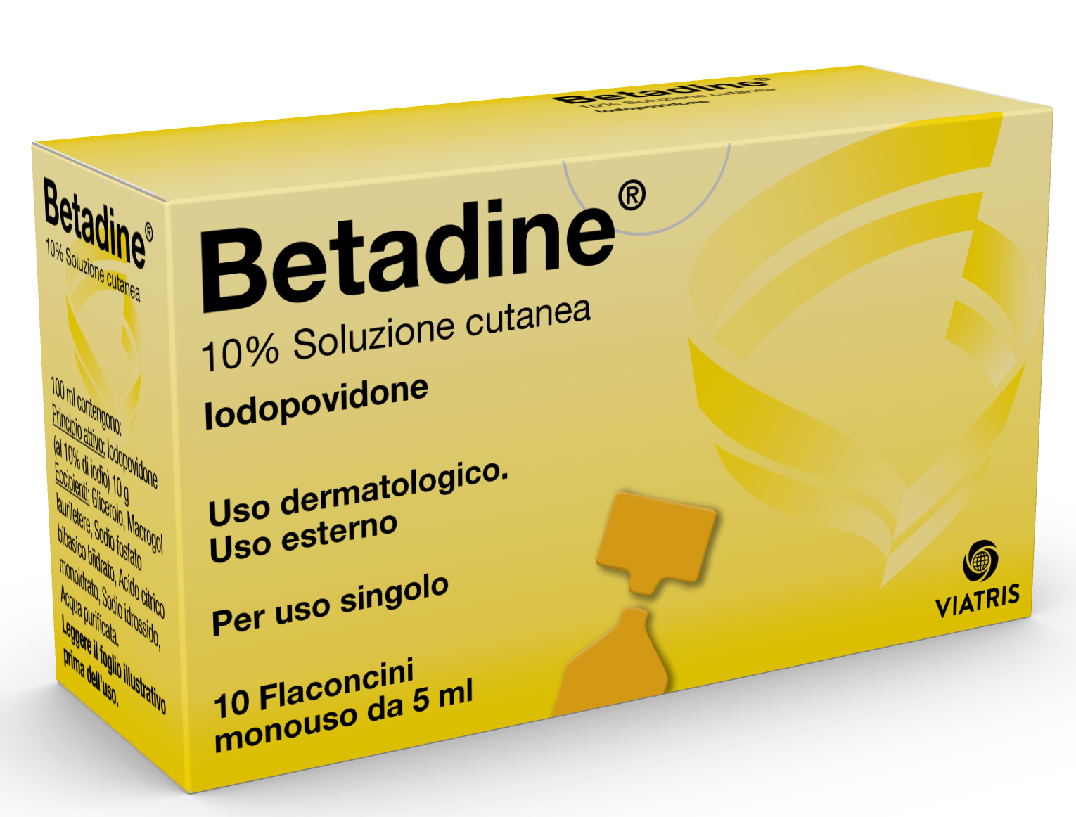 BETADINE*SOL CUT 10FL 5ML 10% - Farmamood