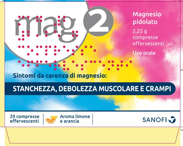 MAG 2*20CPR EFF 2,25G - Farmamood