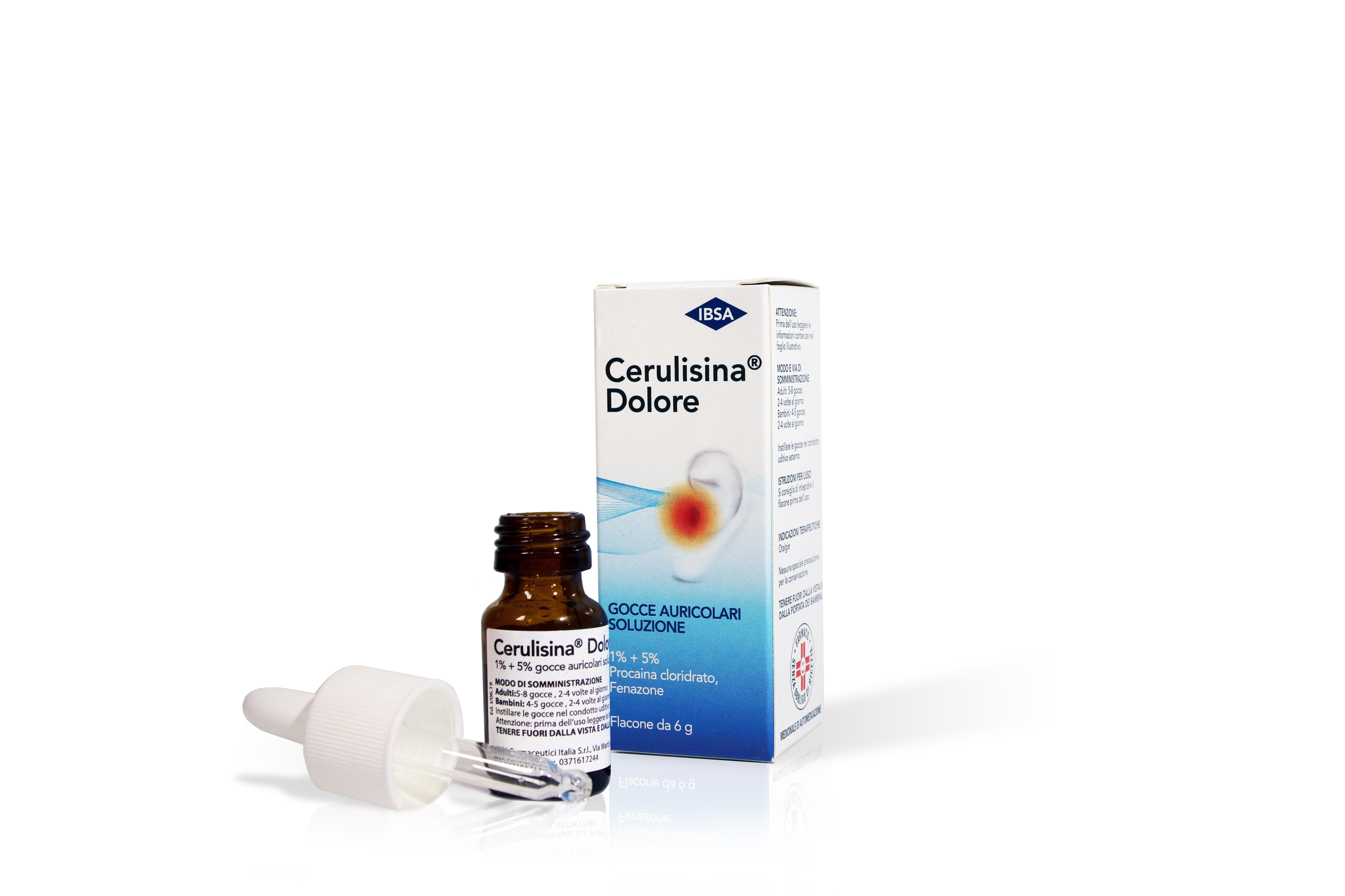 CERULISINA DOLORE*GTT OTO FL6G - Farmamood