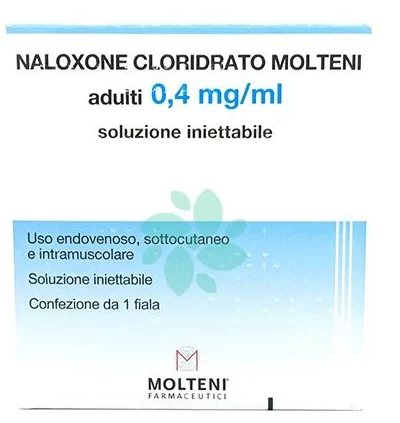 NALOXONE CLOR MOLT*F 0,4MG 1ML - Farmamood