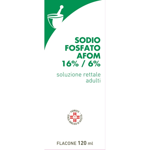 SODIO FOSFATO AFOM*120ML+CAN - Farmamood