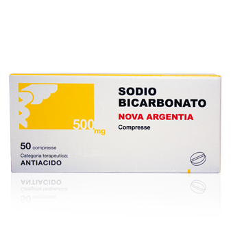 SODIO BICARB*50CPR 500MG - Farmamood