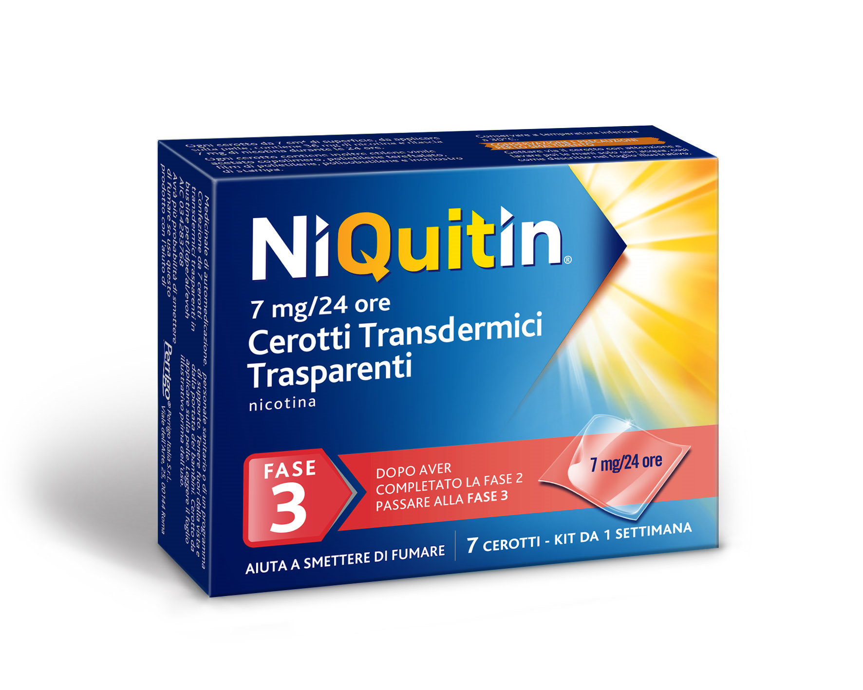 NIQUITIN*7CER TRANSD 7MG/24H - Farmamood