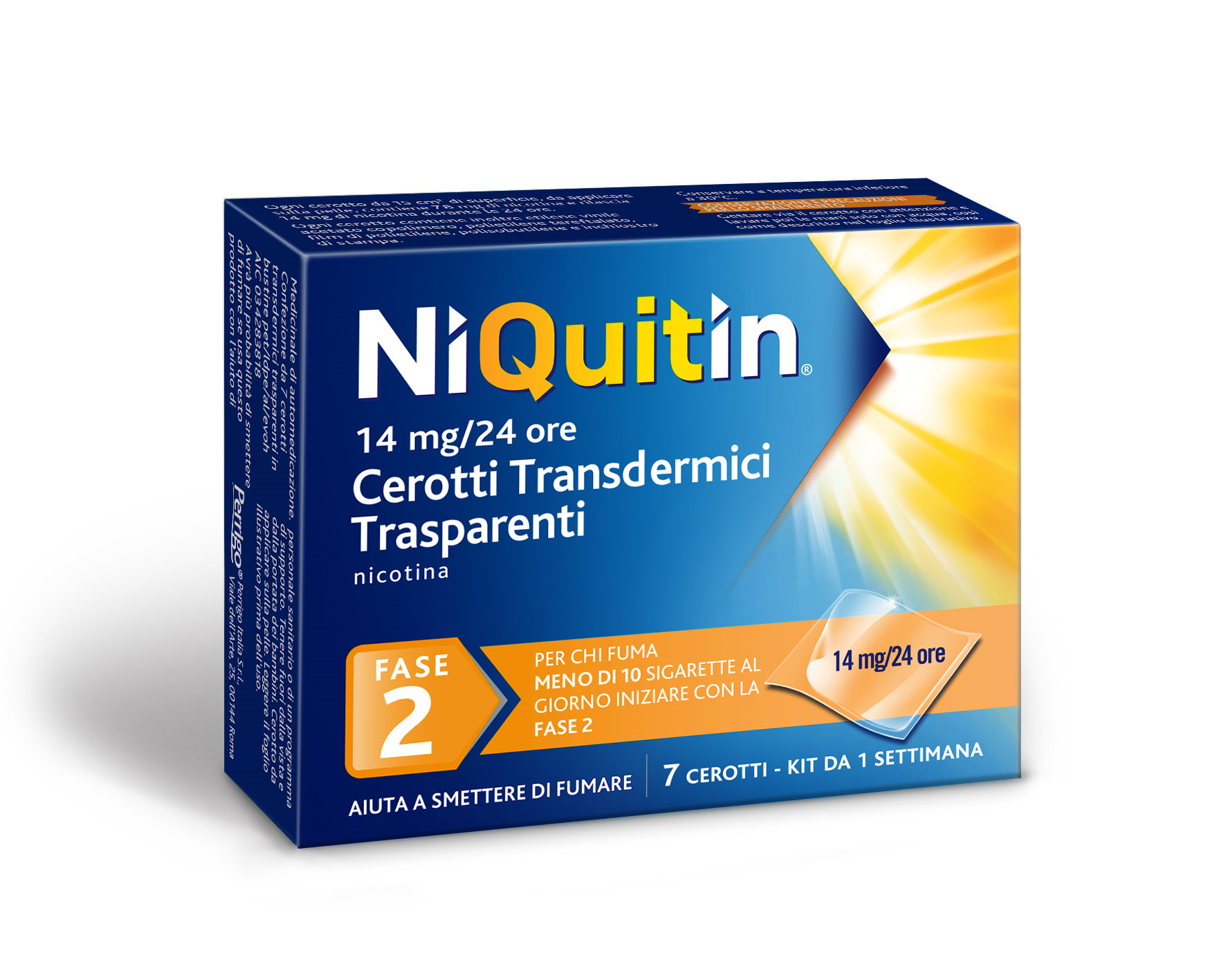 NIQUITIN*7CER TRANSD 14MG/24H - Farmamood