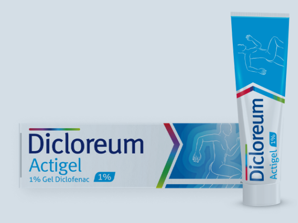 DICLOREUM ACTIGEL*GEL 100G 1% - Farmamood