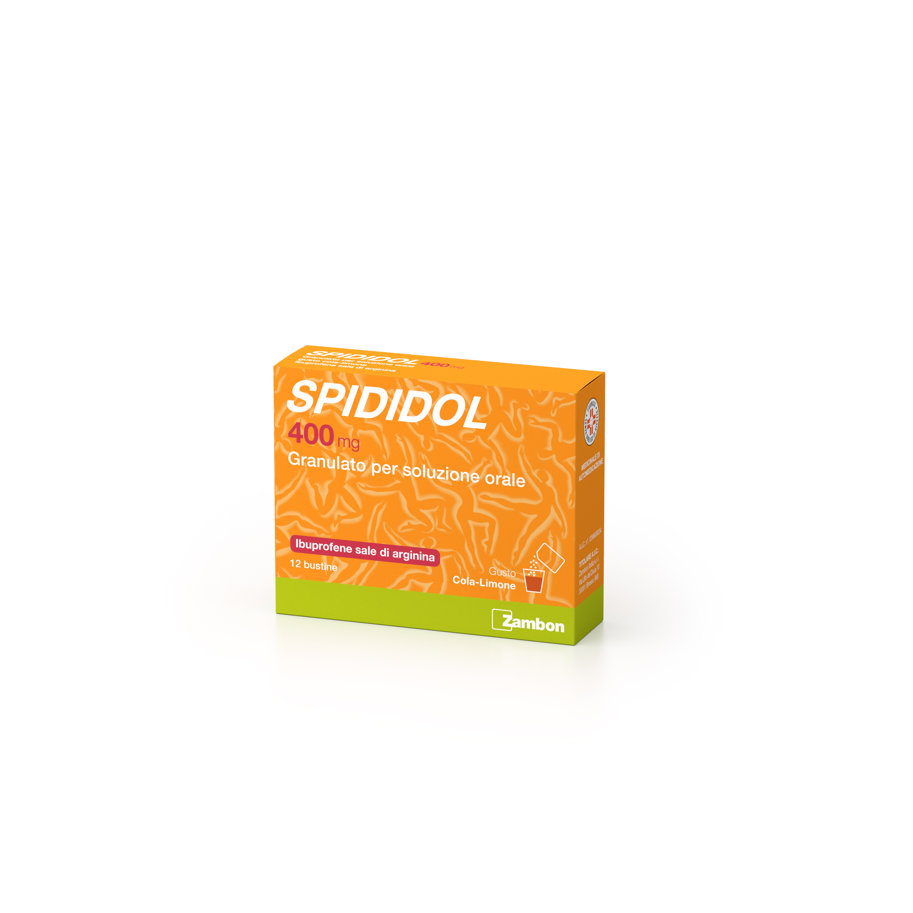 SPIDIDOL*OS GRAT 12BS 400MG ME - Farmamood