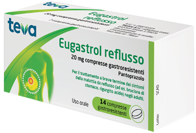 EUGASTROL REFLUSSO*14CPR 20MG - Farmamood