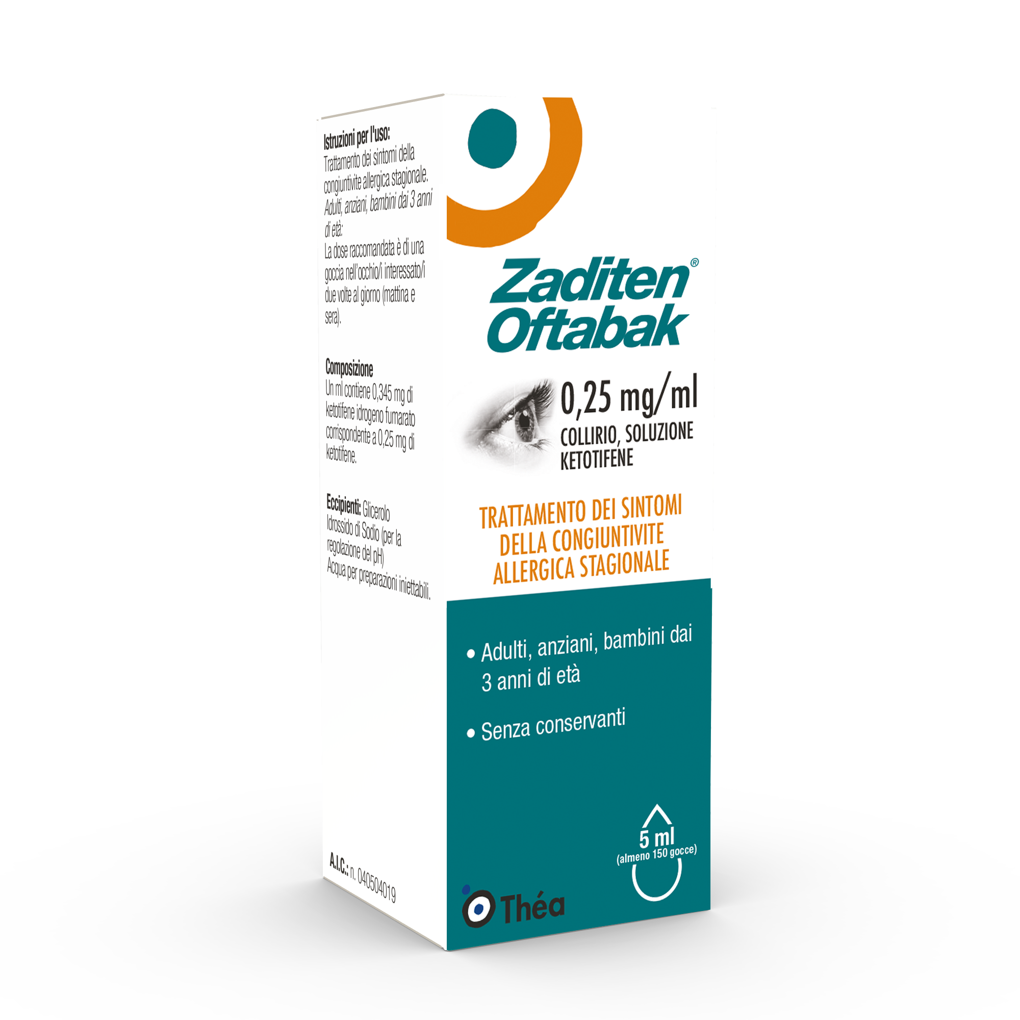 ZADITEN OFTABAK*COLL FL 5ML - Farmamood