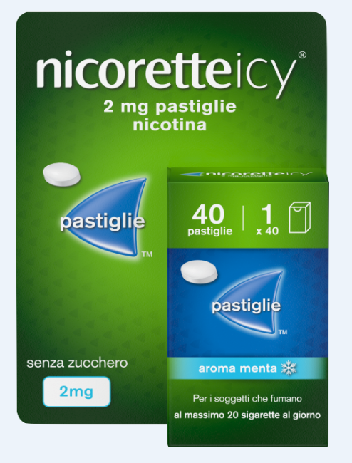 NICORETTEICY*40PAST 2MG - Farmamood