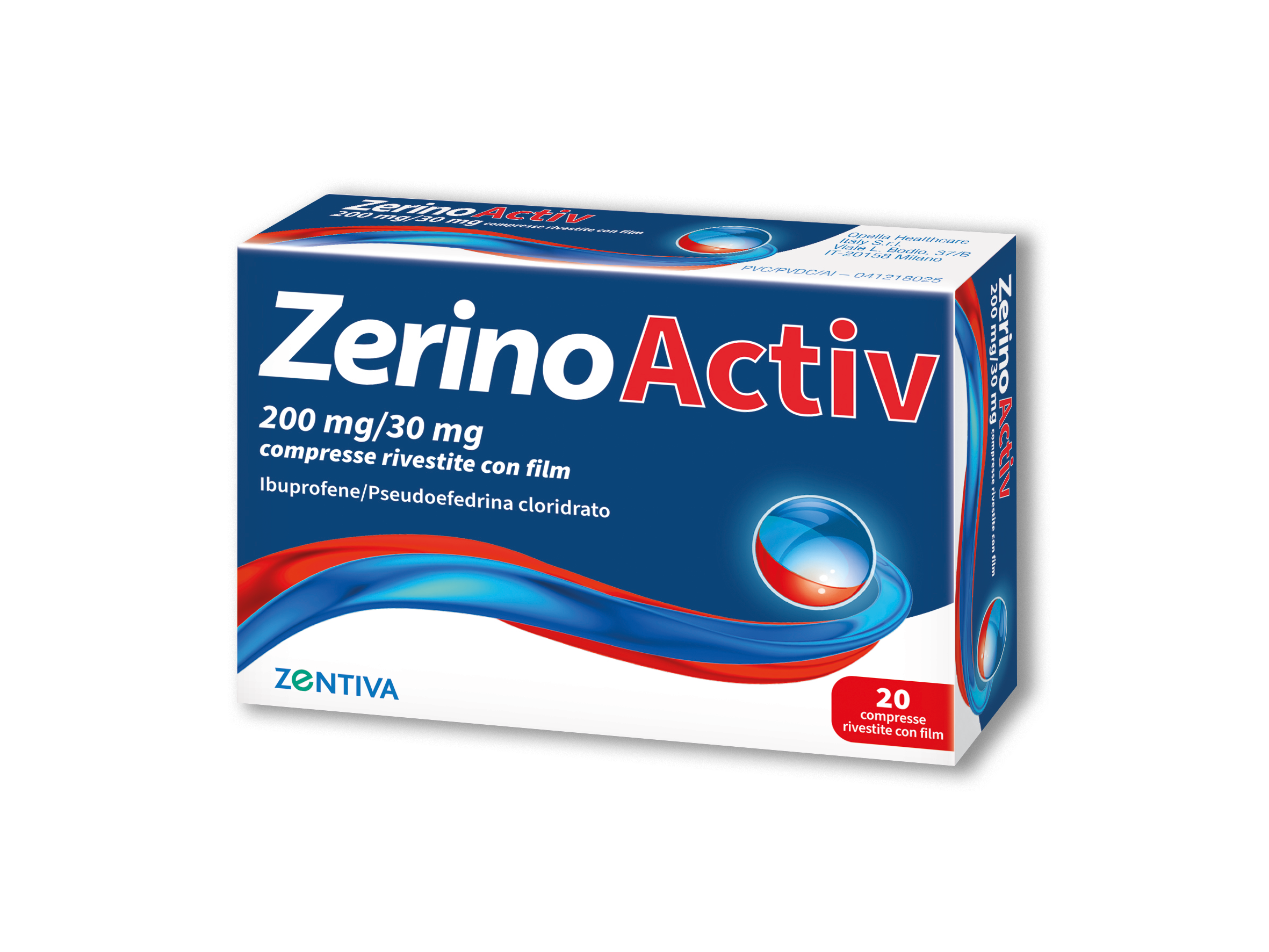 ZERINOACTIV*20CPR 200MG+30MG - Farmamood