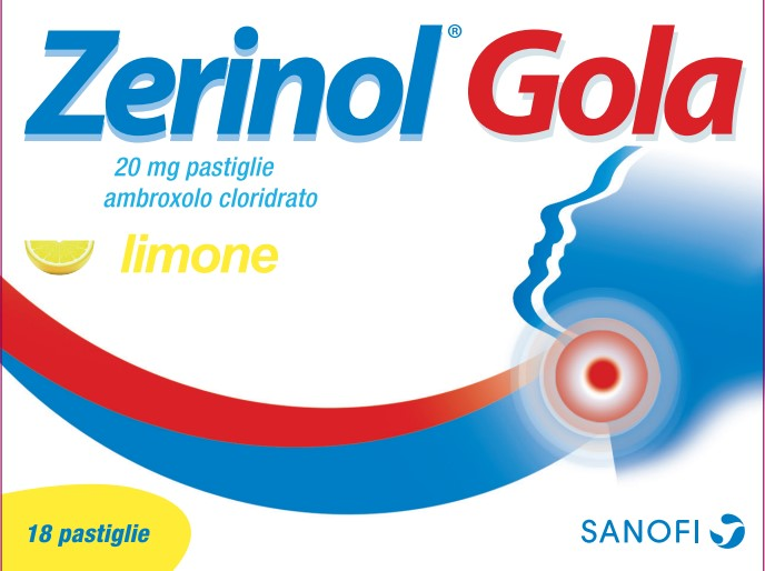 ZERINOL GOLA LIMO*18PAST 20MG - Farmamood