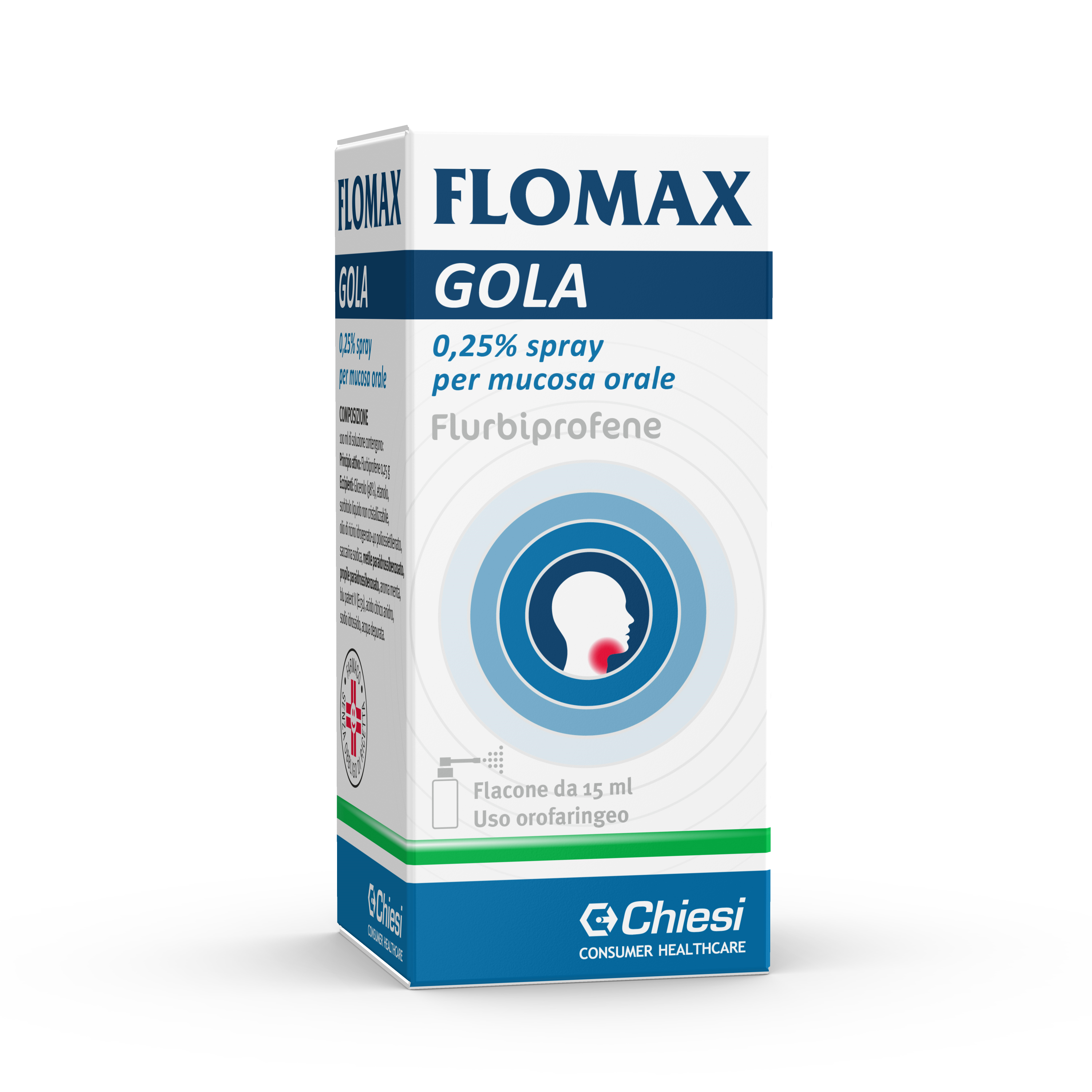 FLUIBRON GOLA*SPRAY 15ML - Farmamood