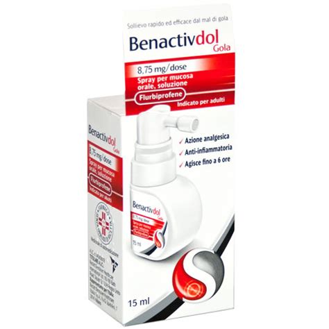 BENACTIVDOL GOLA*SPRAY15ML8,75 - Farmamood