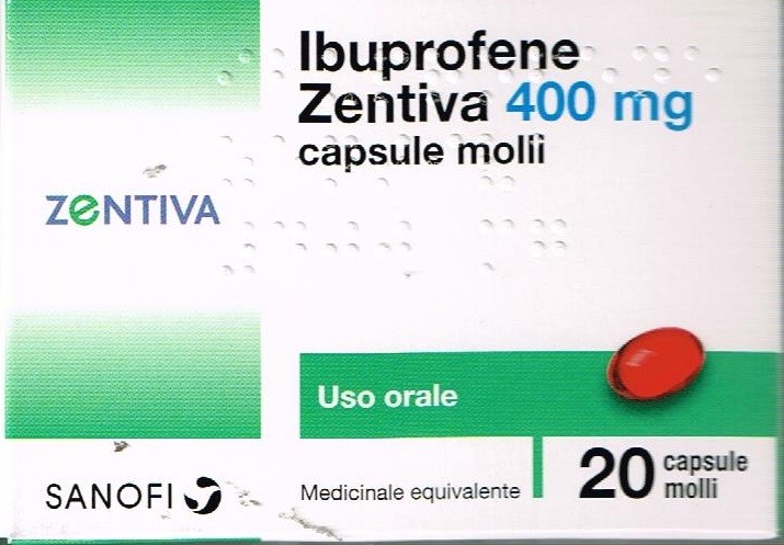 IBUPROFENE ZEN*20CPS MOL 400MG - Farmamood