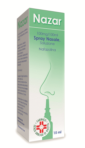 NAZAR*SPRAY NAS 15ML 100MG/100 - Farmamood