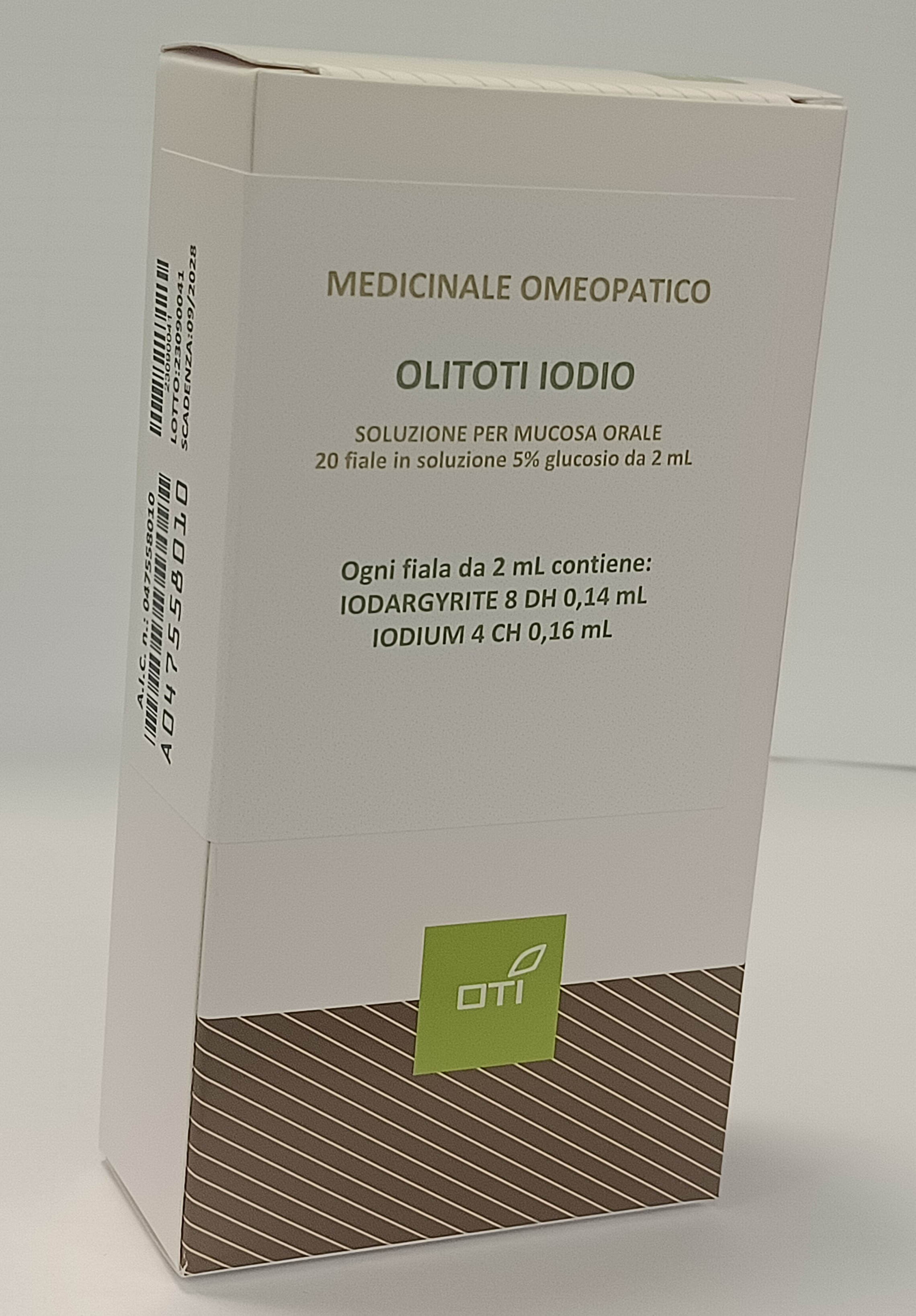 OLITOTI IODIO*OS 20F 2ML - Farmamood