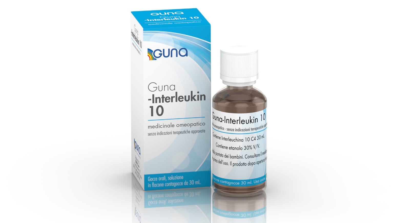 GUNA INTERLEUKIN 10*C4 GTT30ML - Farmamood