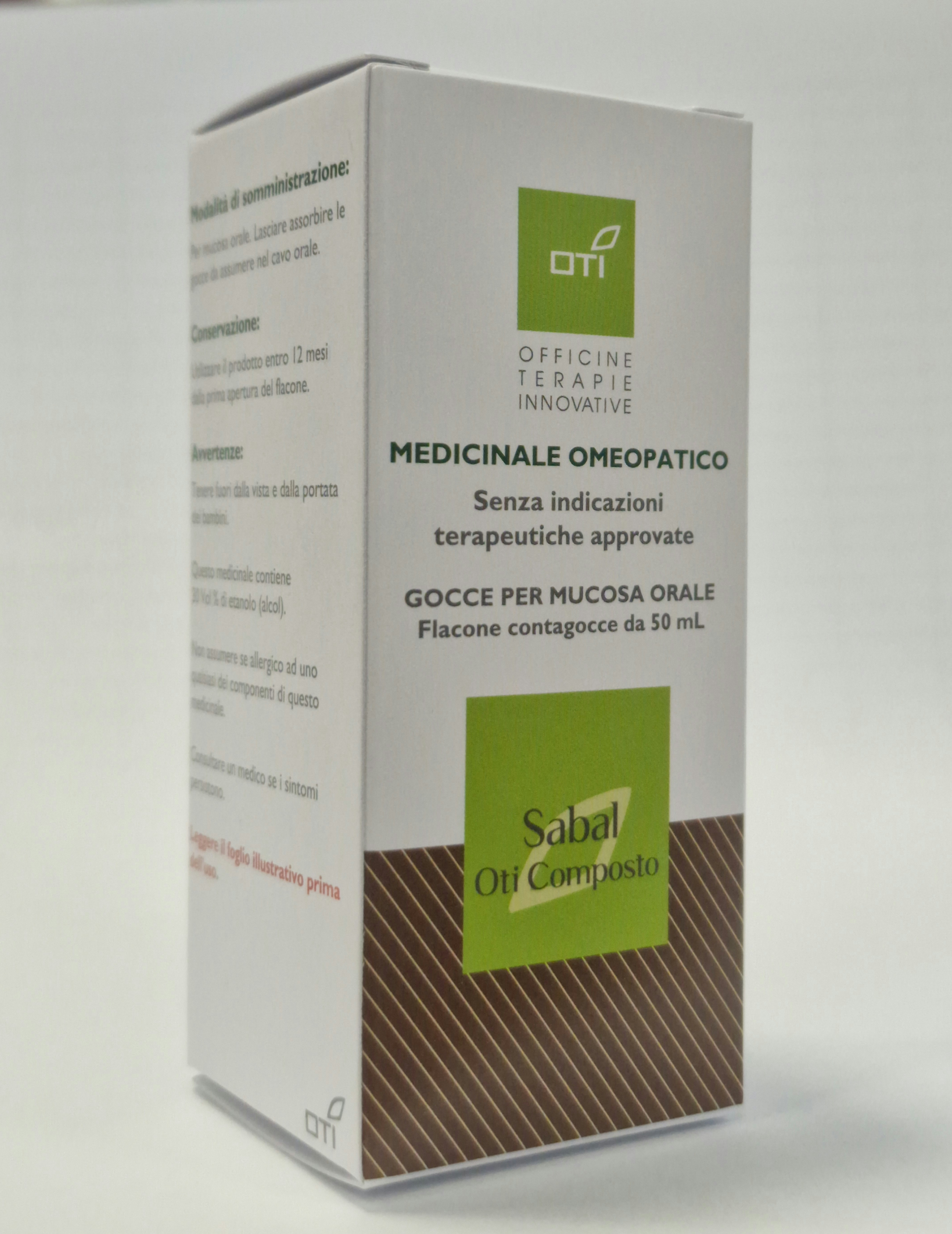 SABAL OTI COMP*OS GTT 1FL 50ML - Farmamood