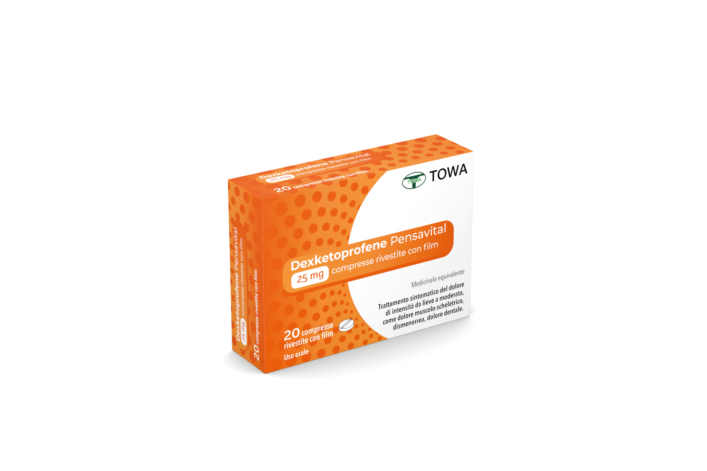 DEXKETOPROFENE PEN*20CPR 25MG - Farmamood