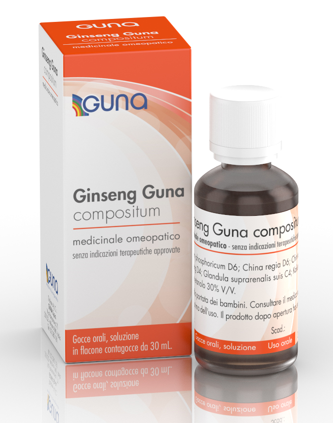 GINSENG GUNA COMP*OS GTT 30ML - Farmamood