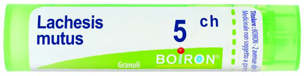 LACHESIS MUTUS 5 CH GRANULI - Farmamood