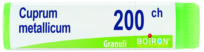 CUPRUM METALLICUM 200 CH GLOBULI - Farmamood