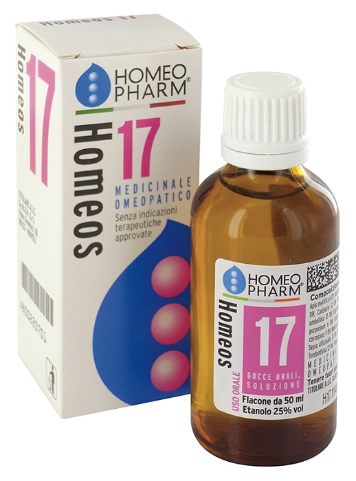 HOMEOS 17 GOCCE 50 ML - Farmamood