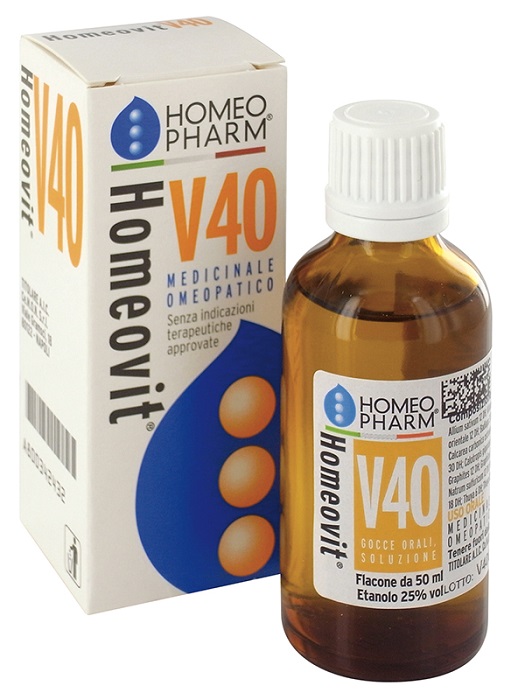 HOMEOVIT V40 GOCCE 50 ML - Farmamood
