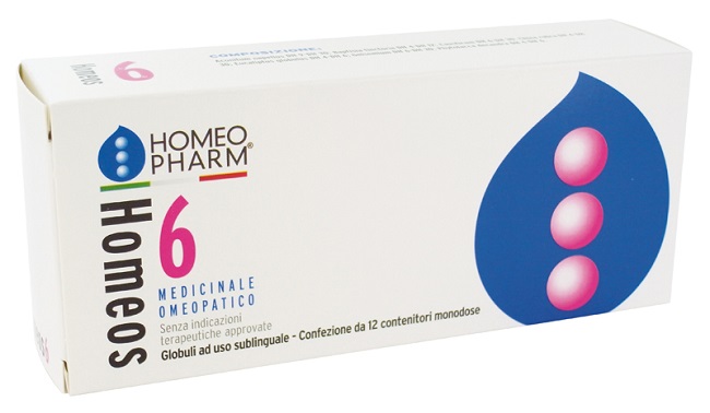 HOMEOS 6 GLOBULI 15 TUBI - Farmamood