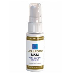 CELLFOOD MSM METIL SULFONIL METANO SOLUZIONE SALINA COLLOIDALE 30 ML - Farmamood
