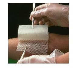 GARZA MEDICATA BACTIGRAS CON CLOREXIDINA ACETATO 0,5% 10X10CM 10 PEZZI - Farmamood