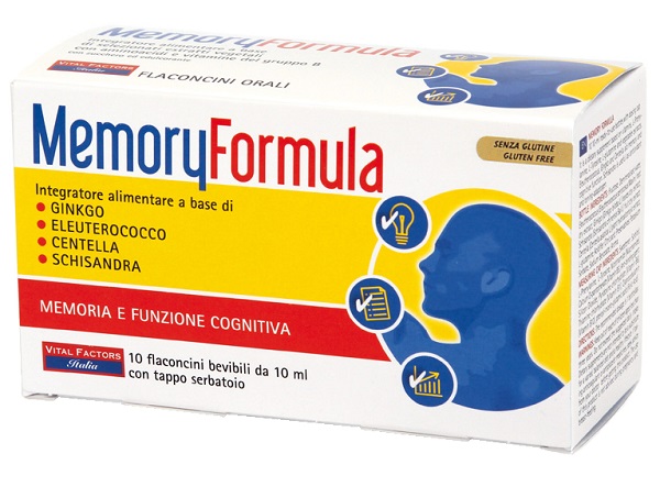 MEMORY FORMULA 10 FLACONCINI 10 ML - Farmamood