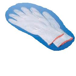 GUANTO NON CHIRURGICO IN COTONE BIANCO MISURA 8 IN BUSTA - Farmamood