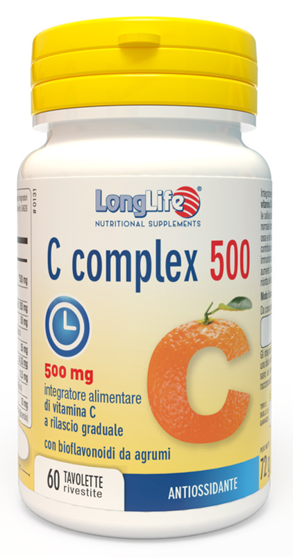 LONGLIFE C COMPLEX 500 TIME RELEASED 60 TAVOLETTE - Farmamood
