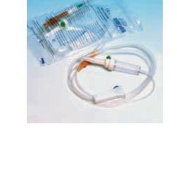 SET STERILE PER INFUSIONE IN MATERIALE ANALLERGICO CON PARA E ROLLER. CONFEZIONE SINGOLA - Farmamood