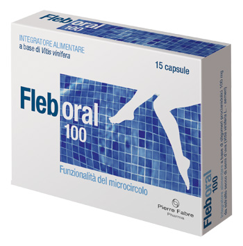 FLEBORAL 100 15 CAPSULE - Farmamood
