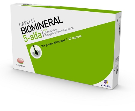 BIOMINERAL 5 ALFA 30 CAPSULE - Farmamood
