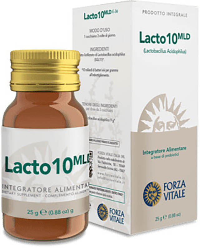 ECOSOL LACTO10 POLVERE 25 G - Farmamood