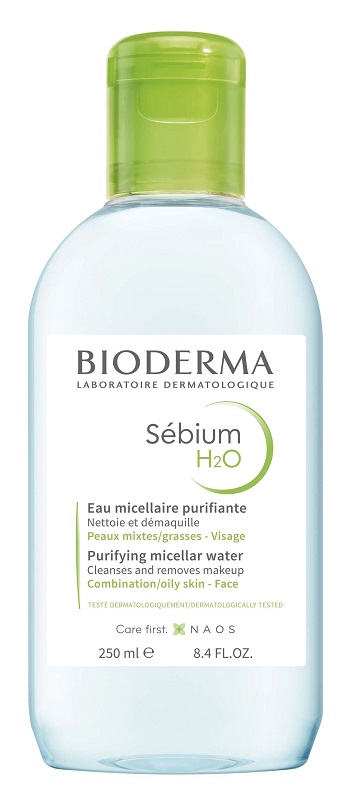 SEBIUM H2O DETERGENTE STRUCCANTE PELLE MISTA 250 ML - Farmamood