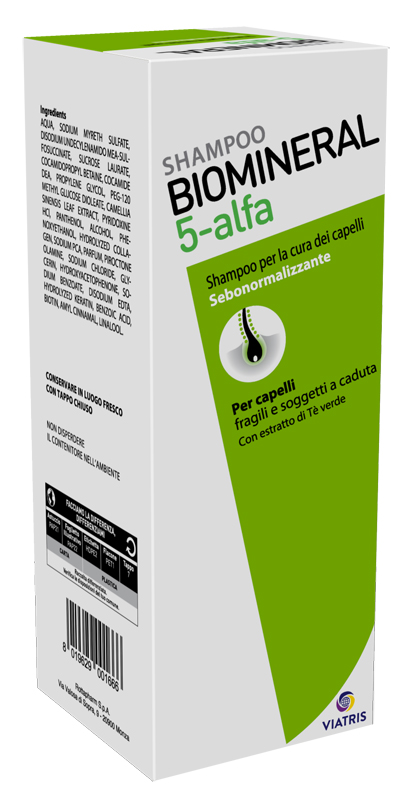 BIOMINERAL 5 ALFA SHAMPOO 200 ML - Farmamood