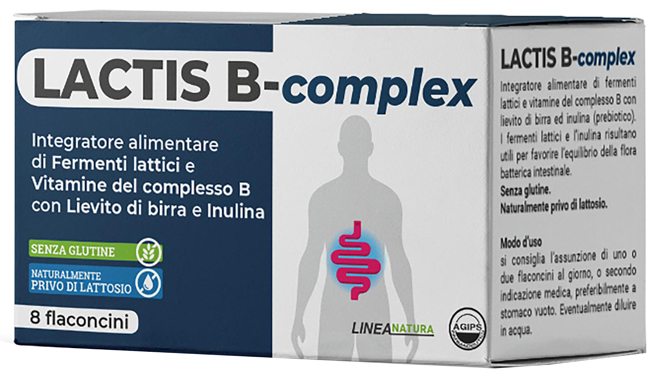LACTIS B-COMPLEX 8 FLACONCINI 10 ML - Farmamood