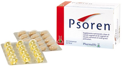 PSOREN 30 COMPRESSE+ 30 PERLE 46,5 G - Farmamood