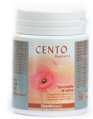 CENTO LASSATIVO ERBE 100 TAVOLETTE - Farmamood