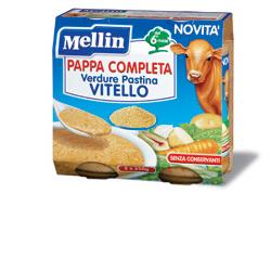MELLIN PAPPA COMPLETA VITELLO 250 G 2 PEZZI - Farmamood