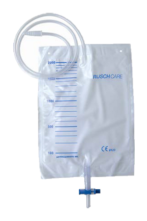 SACCA RACCOLTA URINA DA LETTO IN PVC VOLUME 2000 ML VALVOLA DI NON RITORNO RUBINETTO SCARICO T-TAP TUBO DI RACCORDO DIAMETRO 5-7 MM LUNGHEZZA 90 CM 30 PEZZI - Farmamood